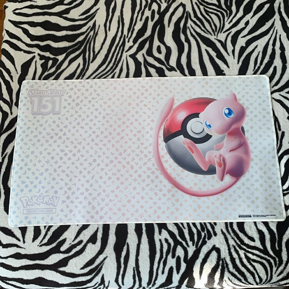 3/$15 Scarlet & violet 151 mew Pokémon trading card Nintendo  laptop mouse pad